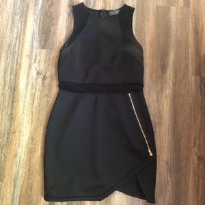 ASTR black going out dress